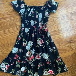 SUMMER DRESS WITH FLOWERS!